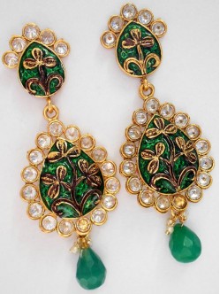 Polki Earrings